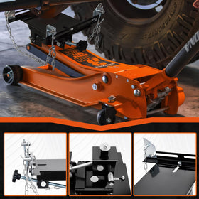 Lucky Seven next to a transmission for scale showing compatibility benefit
