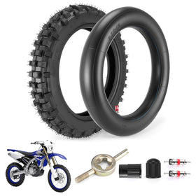 Lucky Seven front tire profile showing tread for improved traction