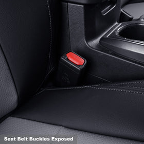 LUCKYMAN CLUB side profile showing seat cover scale and tailored contour