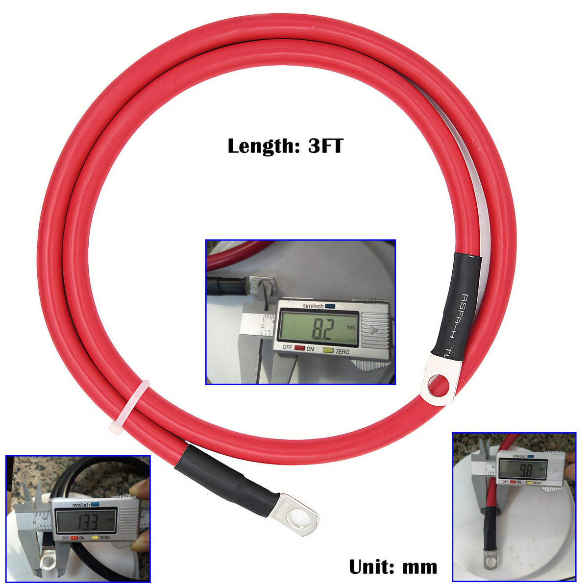 LuckySlycyc cable installed on boat demonstrating marine-grade resistance to moisture