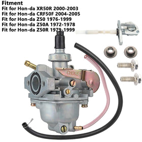 LuckySlycyc carburetor next to ruler showing compact size and accurate fit