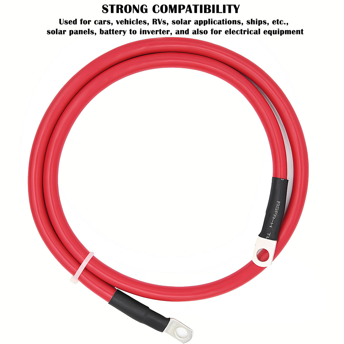 LuckySlycyc PVC jacket bending to show flexibility and durability under vibration