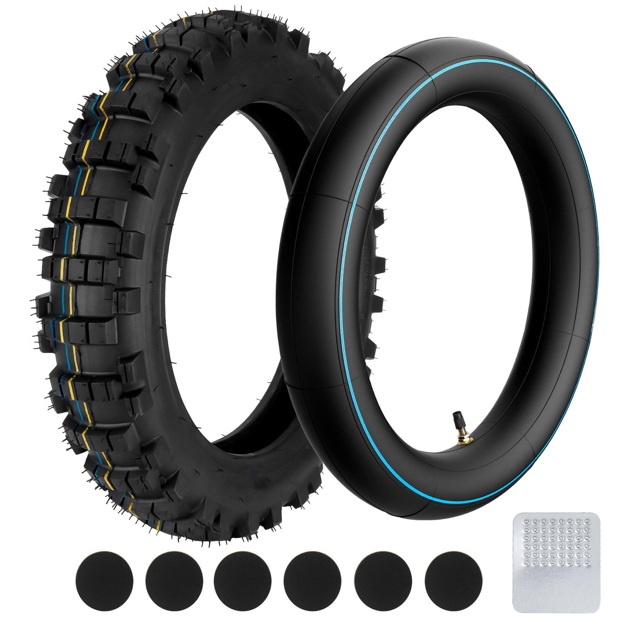 LuckySlycyc front tire profile showing strong sidewall and durable design benefit