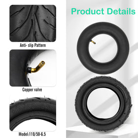 LuckySlycyc tire mounted on 6.5-inch wheel demonstrating correct fit and ready-to-ride benefit