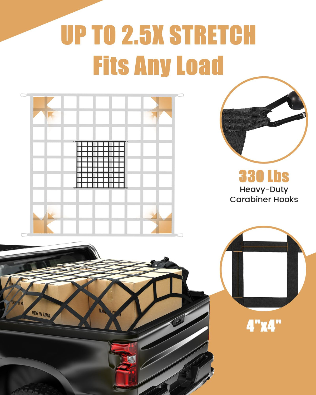 LuckyStraps heavy-duty carabiner hook detail with electrophoresis finish for corrosion resistance