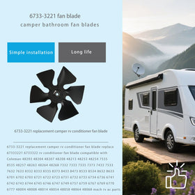 luclyyasys installed on an RV rooftop AC demonstrating restored circulation