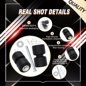 luclyyasys neat layout of clevis pins washers and locking rings showing organized hardware set