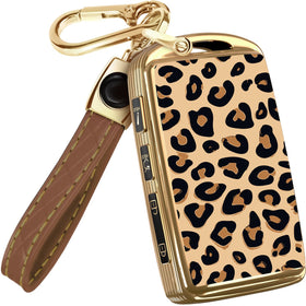 Lucrum front view of Mazda key fob cover showing fit and modern finish for protection