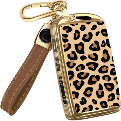 Lucrum front view of Mazda key fob cover showing fit and modern finish for protection