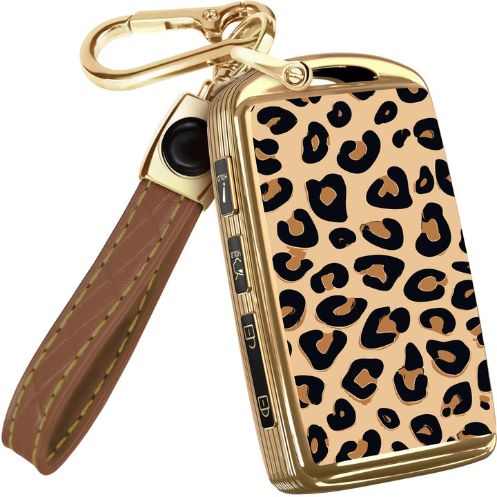 Lucrum front view of Mazda key fob cover showing fit and modern finish for protection
