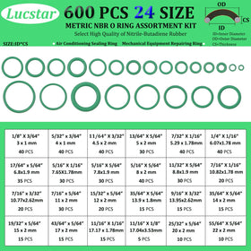 Lucstar O-ring closeup highlighting rubber texture and durable sealing performance
