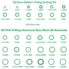 Lucstar sealing washers in sorted tray showing quick size selection benefit