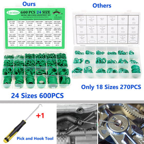 Lucstar size comparison layout with labeled pieces aiding correct selection benefit