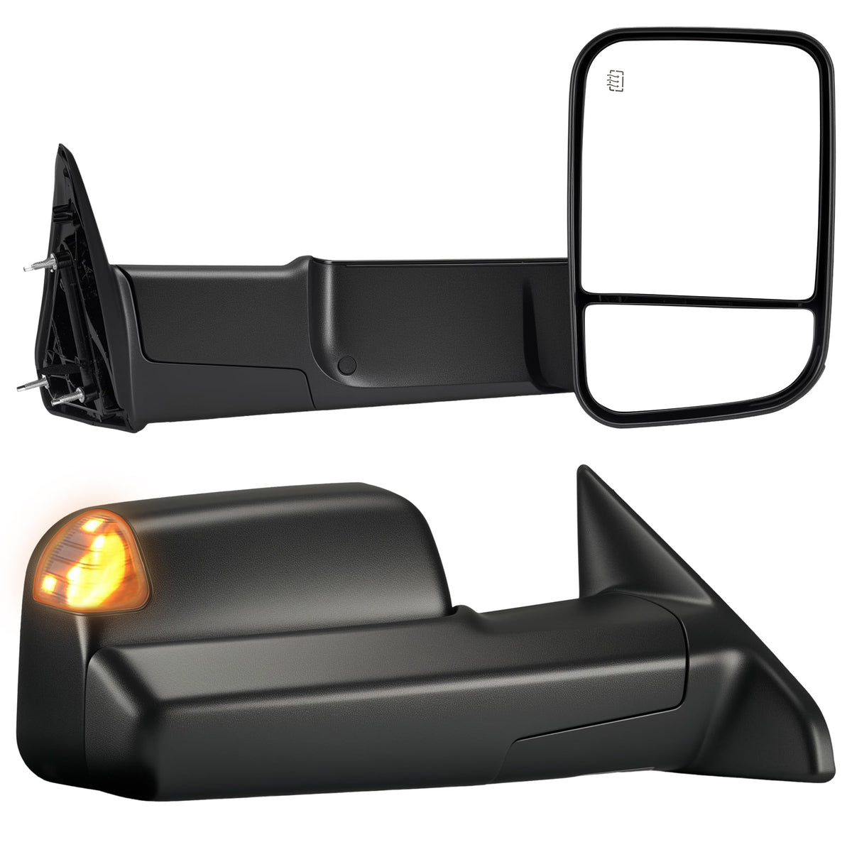 LUCTEND front installed on Ram shows improved towing visibility