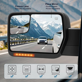 LUCTEND close-up of dual glass demonstrating expanded visibility advantage