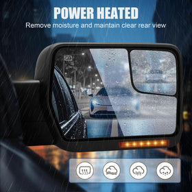 LUCTEND puddle light illuminating ground for safer night entry benefit