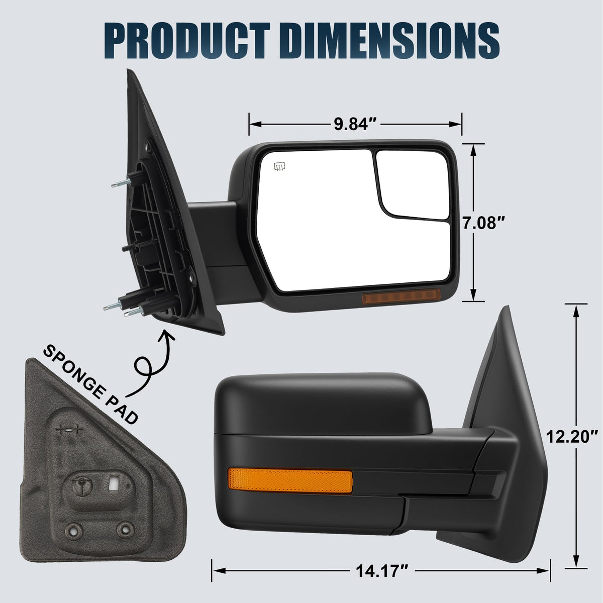 LUCTEND scale image showing mounting points for easy direct-fit benefit