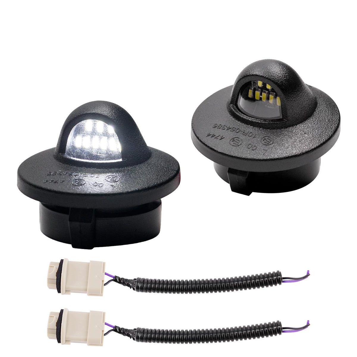 LUDARM front assembly showing clean modern LED look and improved visibility