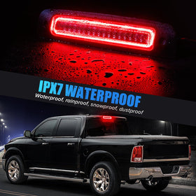 LUDARM housing with water droplets showing IP67 waterproof protection
