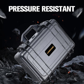 LUGECASE hinge and latch detail showing durable closure