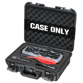 LUGECASE front view showing rugged shell and secure closure for protection