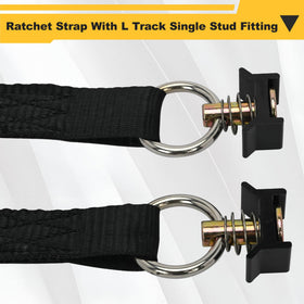 lukar ratchet mechanism detail showing carbon steel lock for secure tensioning