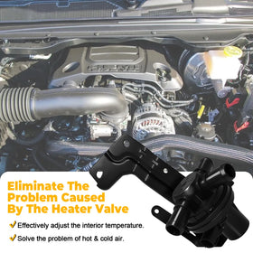 LUKYUCHA valve installed in engine bay demonstrating proper fit and improved heating