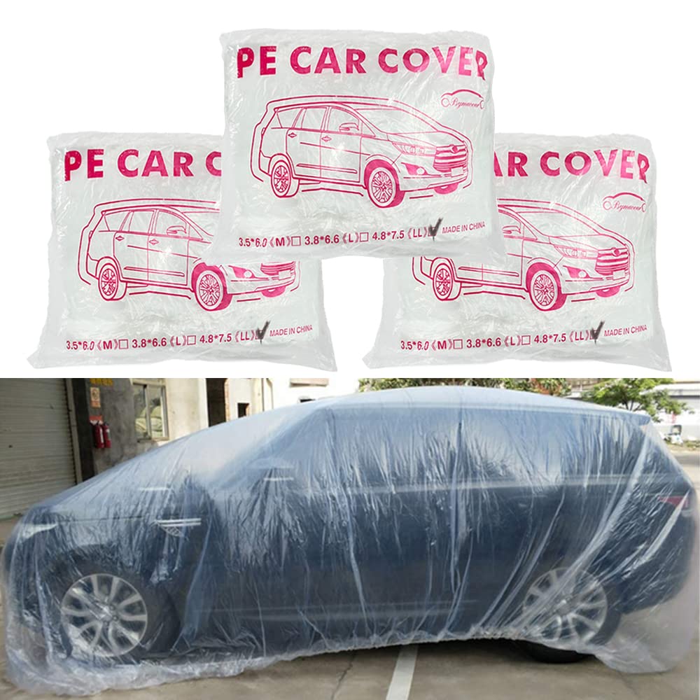 LuliKa clear cover front view showing full vehicle protection benefit