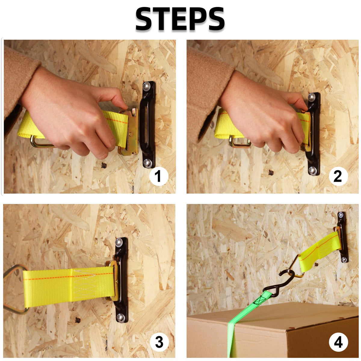 LULU CARGO CONTROL strap next to ruler showing compact 2x6 size