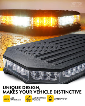 LUMENIX close-up of LEDs highlighting high-power visibility benefit