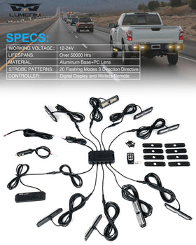 LUMENIX in-cab switch and controller for quick pattern selection