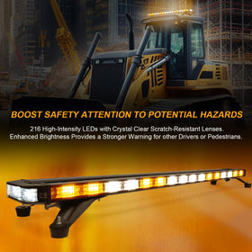 LUMENIX side view of adjustable mounting bracket showing secure fit and easy installation