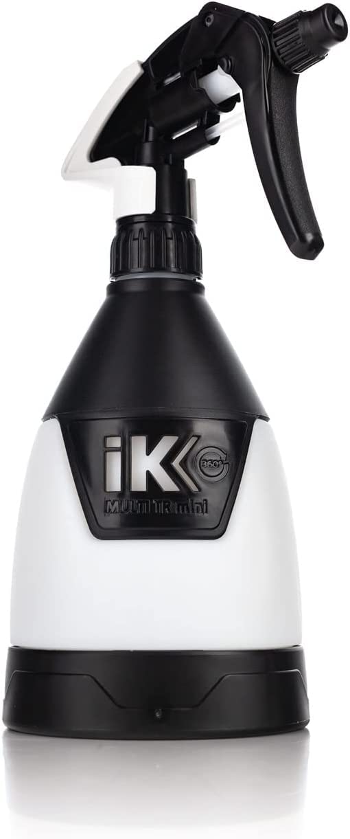 Lumintrail nozzle closeup demonstrating adjustable spray pattern control for precise application