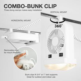 Lumitronics extendable coiled cord and 12V plug, long-reach benefit