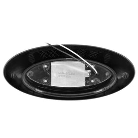 Lumitronics mounted on RV exterior demonstrating easy 12V installation and fit