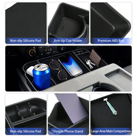 Lumlazni non-slip silicone mat closeup preventing items from sliding on tray