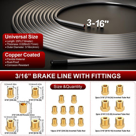 Luney brass fittings and unions close-up for secure, leak-resistant hydraulic joints