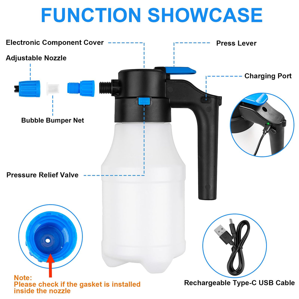 Luney textured HDPE body detail showing durable material and impact resistance