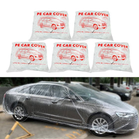 LuliKa clear cover front view protecting car from rain and dust