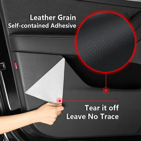 LUNQIN installed on inner door panel demonstrating scuff protection benefit