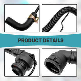 Lunwag connection ends detail highlighting secure, tool-free installation