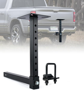Lupar front view of hitch vise plate showing stable design and durable construction