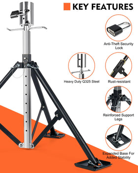 Lupar folded stabilizer compact for storage saving space benefit