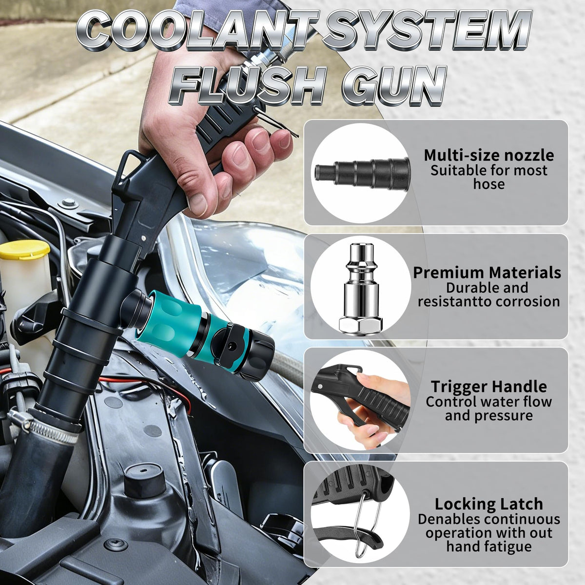 LURKA lever trigger detail highlighting ergonomic control and comfort