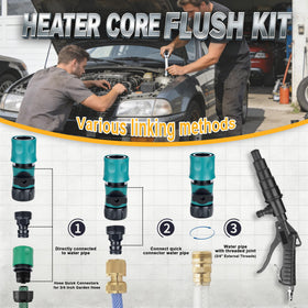 LURKA array of nozzles and adapters laid out for quick compatibility