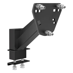 Lusheer front view in stake pocket showing compact secure fit and space saving