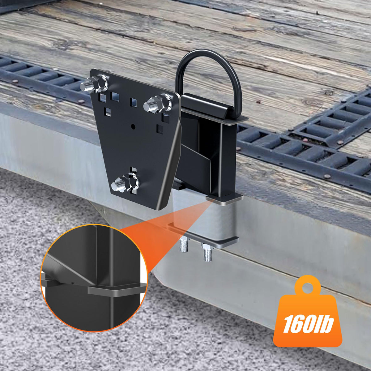 Lusheer carrier beside ruler showing compact scale and fit benefit