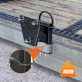 Lusheer carrier beside ruler showing compact scale and fit benefit