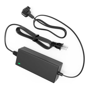 Lusperi front view of adapter showing plug and brick for reliable home power