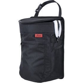 Lusso Gear front view showing compact design and quick-access lid